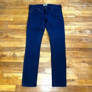 FREE PEOPLE Skinny Leg, Dark Blue Wash Jeans - Size 30